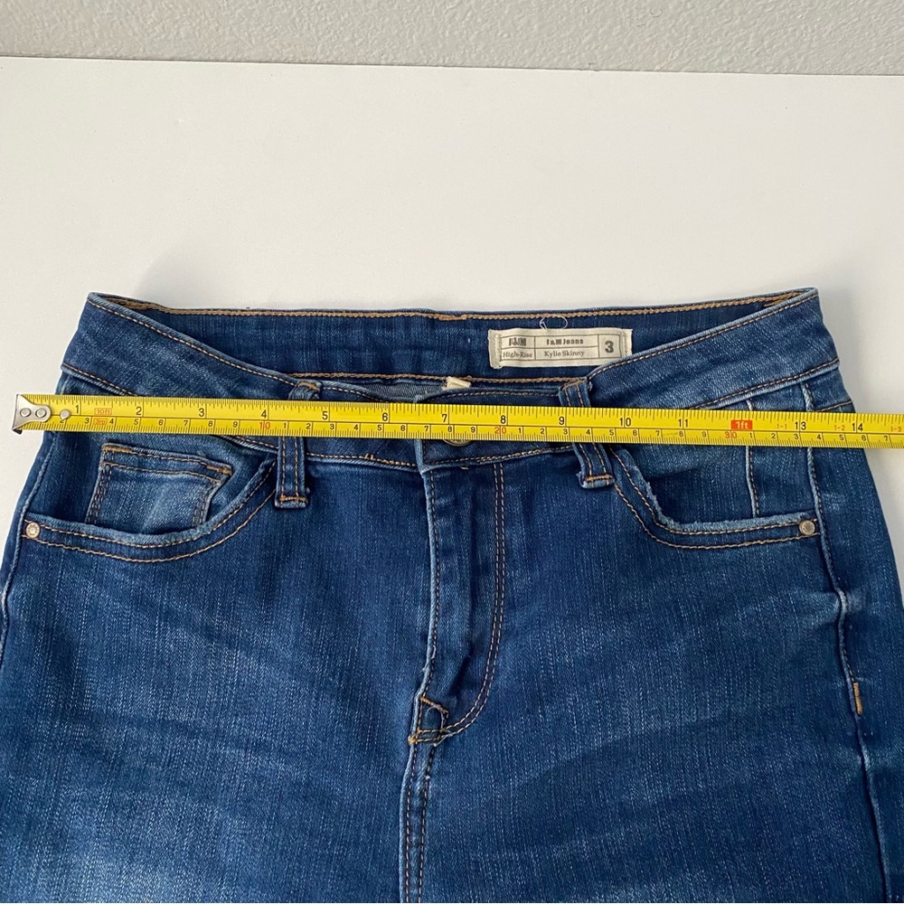 I & M Jeans | Women’s High Rise ripped Blue jeans Size 3 - Picture 7 of 12